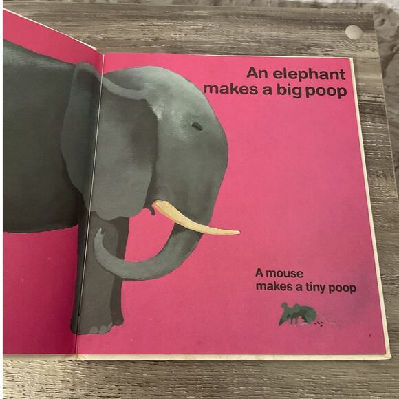 1993 Everyone Poops Book by Tarō Gomi Hardcover - Picture 5 of 6